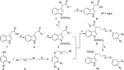 Design, synthesis, and herbicidal activity of indole-3-carboxylic acid derivatives as potential transport inhibitor response 1 antagonists